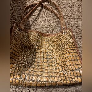 Crocodile Tan Handbag
